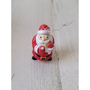 Topps Santa claus 2001 milk cookie ornament Xmas Decor